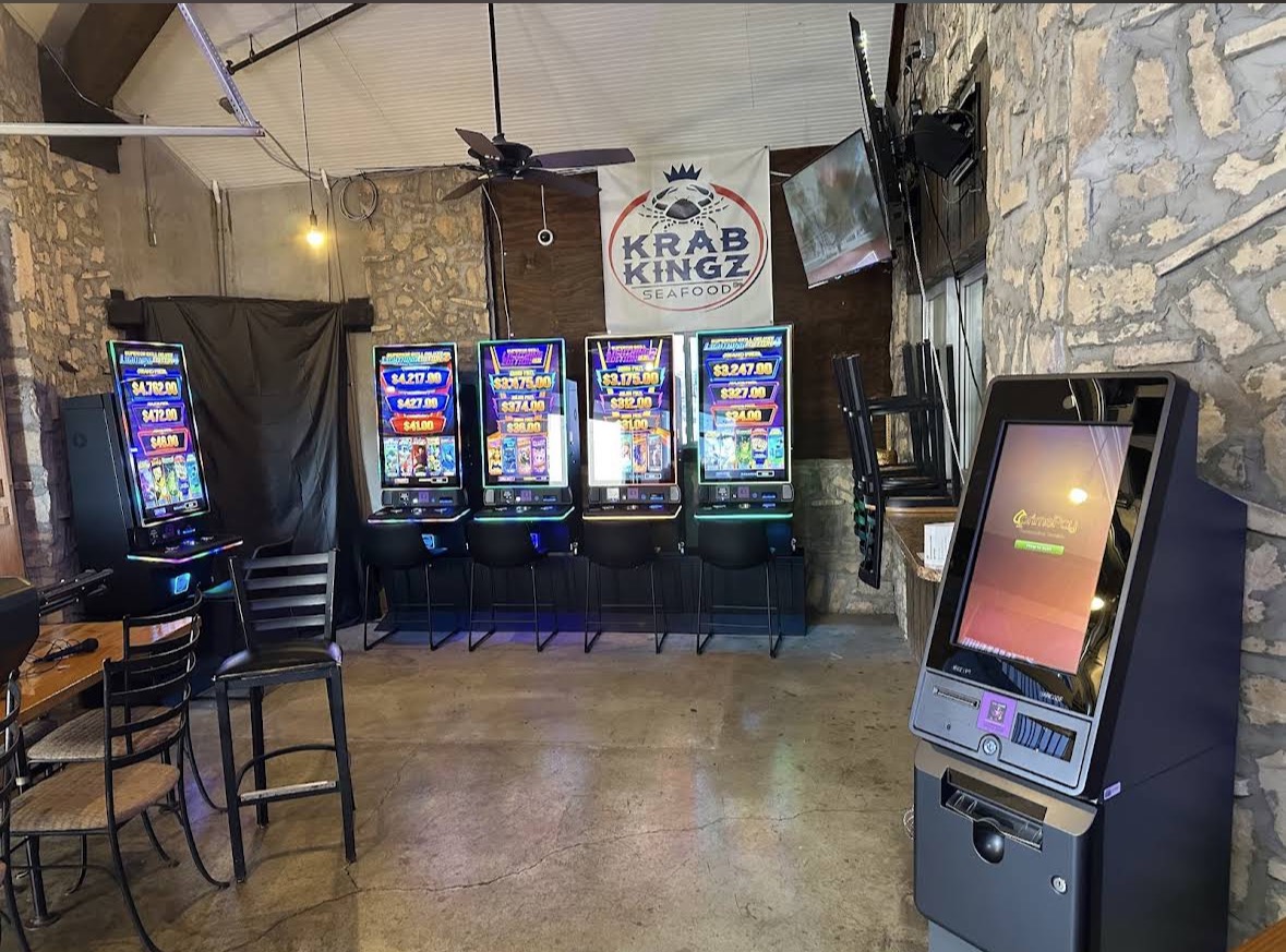 Krab Kingz skill game machines setup