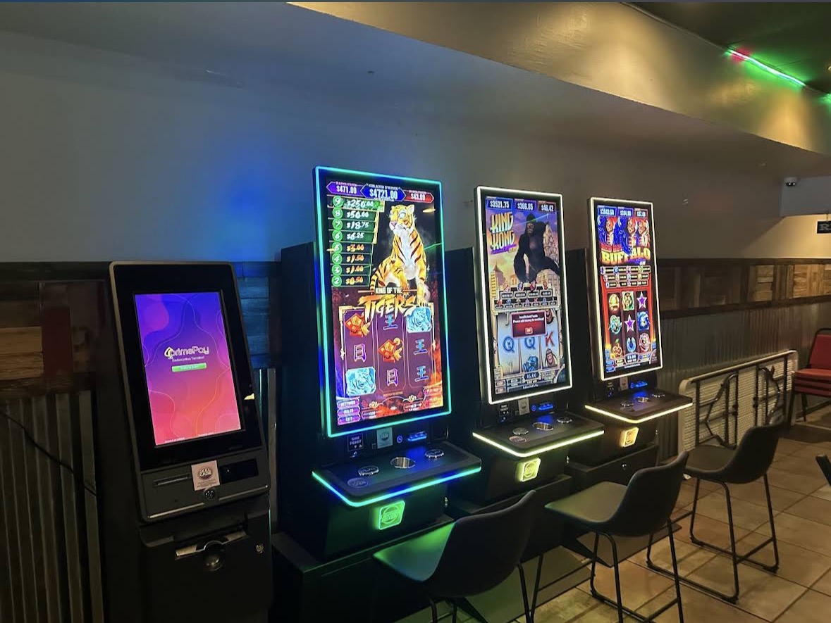 Kora Tech skill game machines at a location